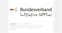 Desktop Screenshot of bvi50plus.de